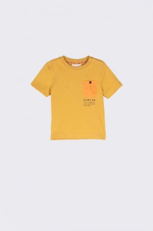 Хлопковая футболка для детей , желтый Coccodrillo