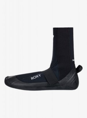Неопреновые женские ботинки 3mm Swell Series Roxy. Цвет: черный