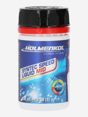 Мазь скольжения Syntec Speed liquid MID, Синий Holmenkol. Цвет: синий
