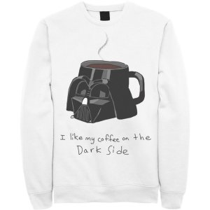 Мужская кружка «Звездные войны Дарт Вейдер» Толстовка «I Like My Coffee On Dark Side» , белый Licensed Character