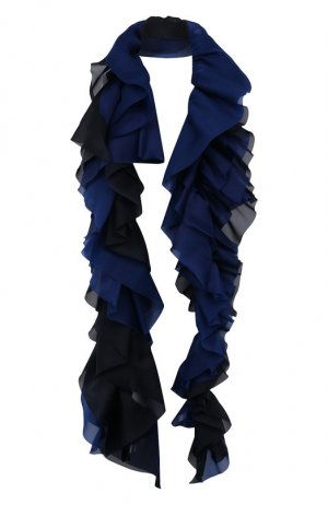 Шелковый шарф Giorgio Armani. Цвет: разноцветный