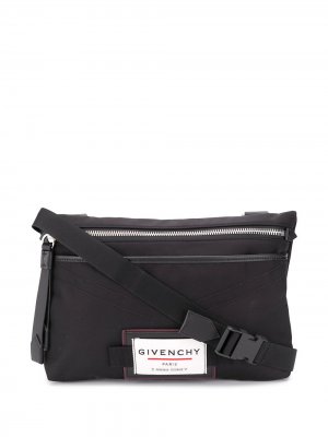 Большая сумка через плечо Downtown Givenchy. Цвет: черный