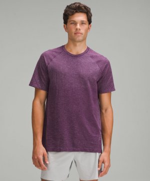 Рубашка с коротким рукавом Metal Vent Tech , фиолетовый Lululemon