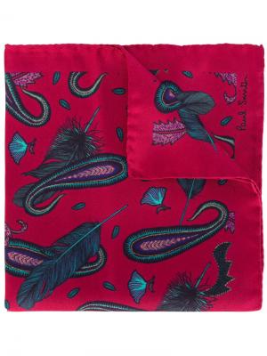Нагрудный платок с принтом Paisley Feather Paul Smith. Цвет: многоцветный