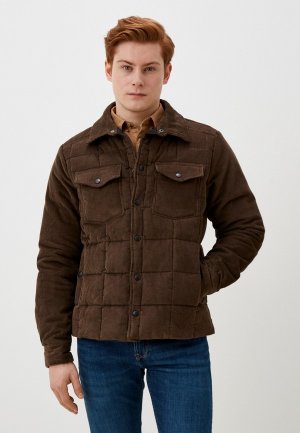 Куртка утепленная Urban Fashion for Men. Цвет: коричневый
