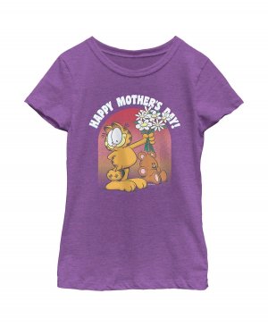 Детская футболка Garfield Pooky Happy Mother's Day для девочек Nickelodeon