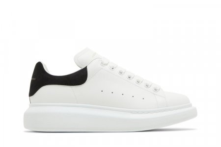 Кроссовки Wmns Oversized Sneaker 'White Black', белый Alexander McQueen