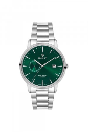 East Hill Зеленые металлические часы из нержавеющей стали - G165019, зеленый Gant