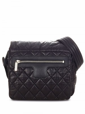Сумка через плечо Coco Cocoon 2012-го года Chanel Pre-Owned. Цвет: черный