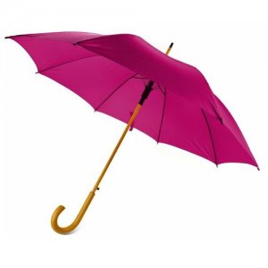 Зонт-трость , розовый, лиловый Oasis. Цвет: фуксия