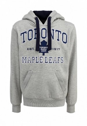 Худи Atributika & Club™ NHL Toronto Maple Leafs. Цвет: серый