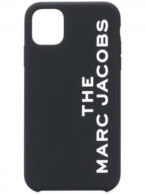 Чехол для iPhone XI с логотипом Marc Jacobs. Цвет: черный