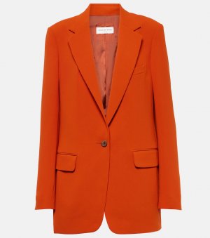 Креповый пиджак , оранжевый Dries Van Noten