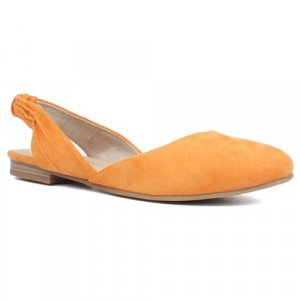 Туфли , размер 36, оранжевый Marco Tozzi. Цвет: оранжевый