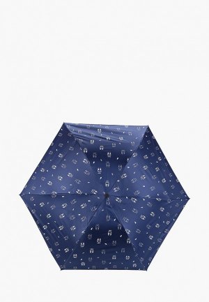 Зонт складной Pur. Цвет: синий