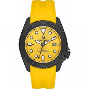 Наручные часы Archivio ST.3.10002-3, желтый, черный SERGIO TACCHINI. Цвет: черный/желтый