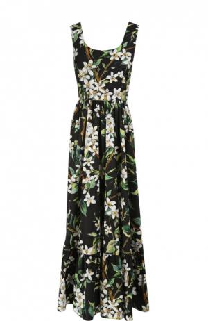 Платье вечернее Dolce & Gabbana. Цвет: зеленый