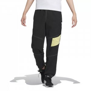 Спортивные брюки NEO Jinlang, черный/салатовый Adidas