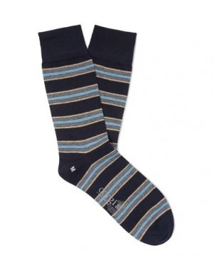 Короткие носки CORGI. Цвет: ярко-синий