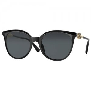 Солнцезащитные очки, черный Versace. Цвет: черный