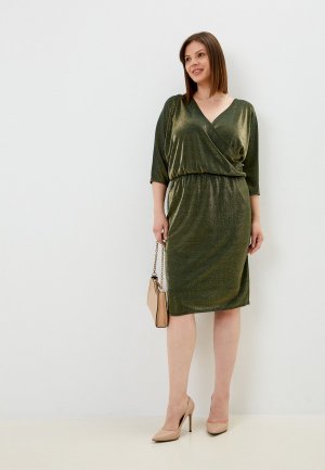 Платье Sienna. Цвет: зеленый