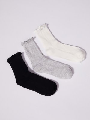 Набор носков (3 пары в комплекте) zolla. Цвет: мультицвет