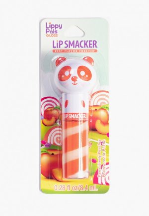 Блеск для губ Lip Smacker с ароматом персика, Lippy Pals Gloss Paws-itively Peach-y, 8.4 г. Цвет: прозрачный