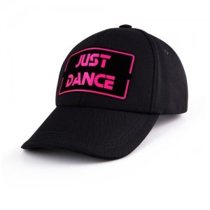 Женская бейсболка кепка JUST DANCE. Черная. GRAFSI. Цвет: черный/розовый