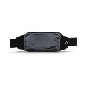 Сумка спортивная на пояс для телефона, 23 см, цвет чёрный Onlitop. Цвет: черный