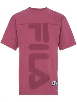 Спортивная футболка X Fila LH1 Fitness Liam Hodges. Цвет: розовый