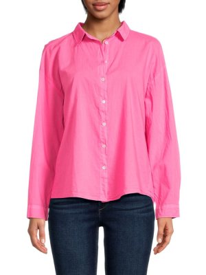 Рубашка с заниженными плечами Devyn , розовый Velvet