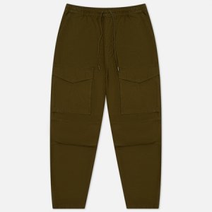 Мужские брюки Manoeuvre Edwin. Цвет: оливковый