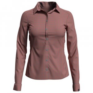 Рубашка с длинным рукавом Kumano Check, розовый Odlo