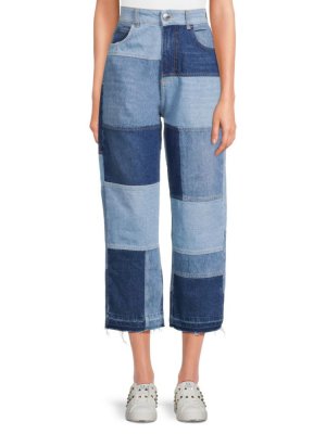 Прямые джинсы Oxnard в стиле пэчворк , цвет Blue Azure Pinko