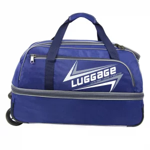 Дорожная сумка унисекс Фаэтон Люрис упр, сорт 1 синяя, 65x37x34 см Luris. Цвет: синий