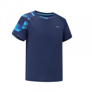 Мужская футболка для бадминтона — 560 Lite темно-синий/голубой PERFLY, цвет blau Perfly