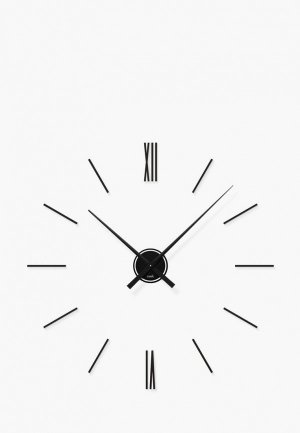 Часы настенные OST Rome 100 см. Цвет: черный