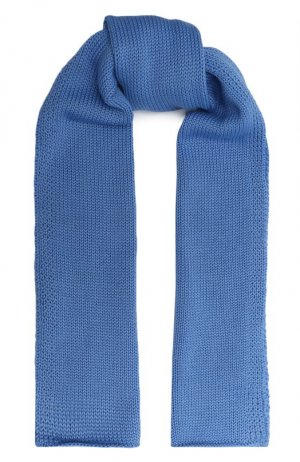 Шерстяной шарф Catya. Цвет: голубой