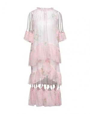 Платье миди CHRISTOPHER KANE. Цвет: розовый