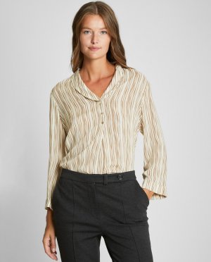 Женская рубашка с длинными рукавами в полоску Trucco