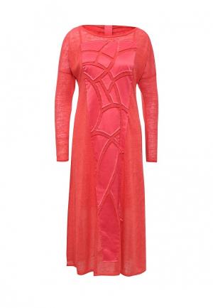 Платье D.VA. Цвет: коралловый