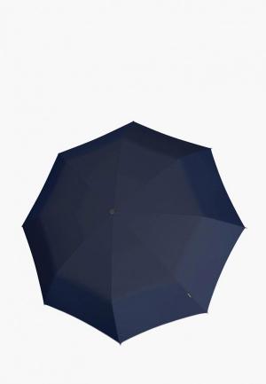 Зонт складной Knirps. Цвет: синий