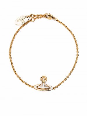 Orb-embellished bracelet Vivienne Westwood. Цвет: золотистый