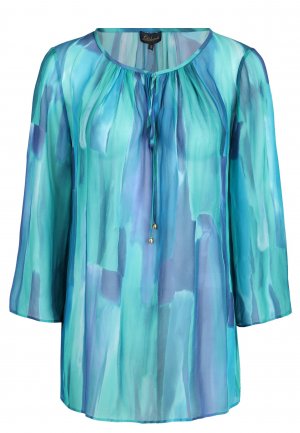Блуза LUISA SPAGNOLI. Цвет: голубой