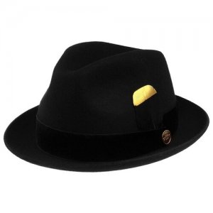 Шляпа трилби CHRISTYS CHELTENHAM cwf100274, размер 61. Цвет: черный