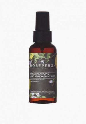 Спрей для лица Hobepergh Asiago балансирующий, с антиоксидантами Face Balancing and Antioxidant Mist 100 мл. Цвет: прозрачный