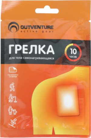 Грелка для рук Outventure. Цвет: оранжевый