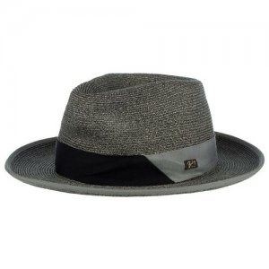Шляпа, размер 59, серый Bailey. Цвет: серый