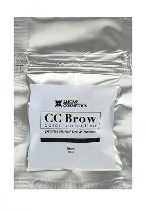 Хна для бровей CC Brow в саше (черный), 10 гр. Цвет: черный