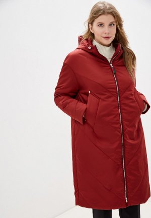 Куртка утепленная LZ. Цвет: бордовый